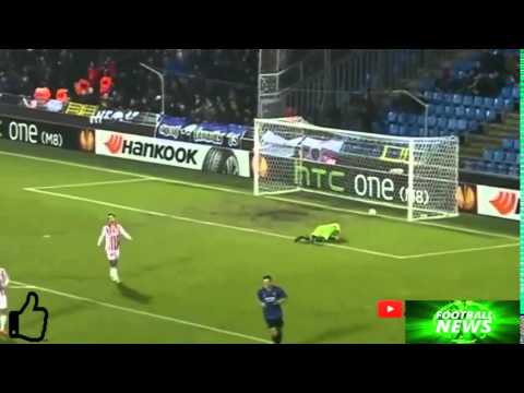 Lior Refaelov Amazing Goal - Aalborg vs Club Brugge 0-2 (Europa League 2015)