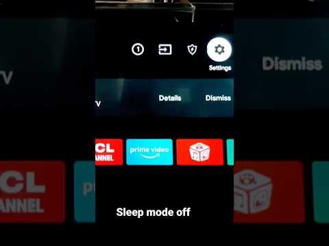 TURNING OFF SLEEP MODE ON YOUR TCL LED TV 😀 #tcl #youtubeshorts #shorts