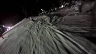 preview picture of video 'Amater skiing pohorje helmcam'