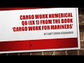 Cargo Work Numerical Q6 Ex 1 From The Book Cargo Work For Mariners By Capt Errol Fernandes