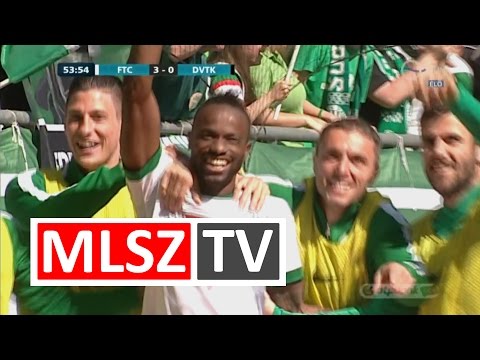 Roland Lamah gólja a Ferencvárosi TC - DVTK mérkőzésen