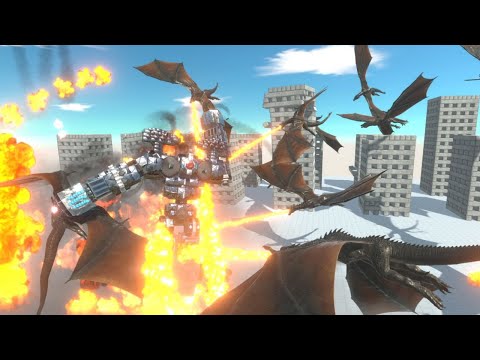 Workshop Units vs Dragon Army Animal Revolt Battle Simulator