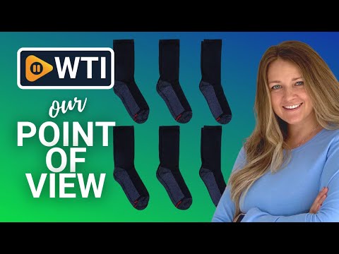 Hanes Men's Max Cushion Crew Socks - WTI product video review