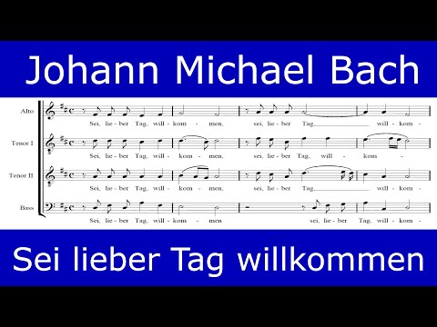 Johann Michael Bach - Sei lieber Tag willkommen (Vox Luminis)