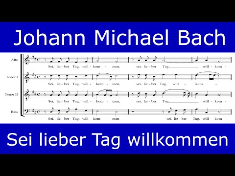 Johann Michael Bach - Sei lieber Tag willkommen (Vox Luminis)