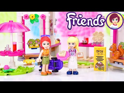 Lego Friends Heartlake City Park Cafe (aka the Waffle House) - Build & Review