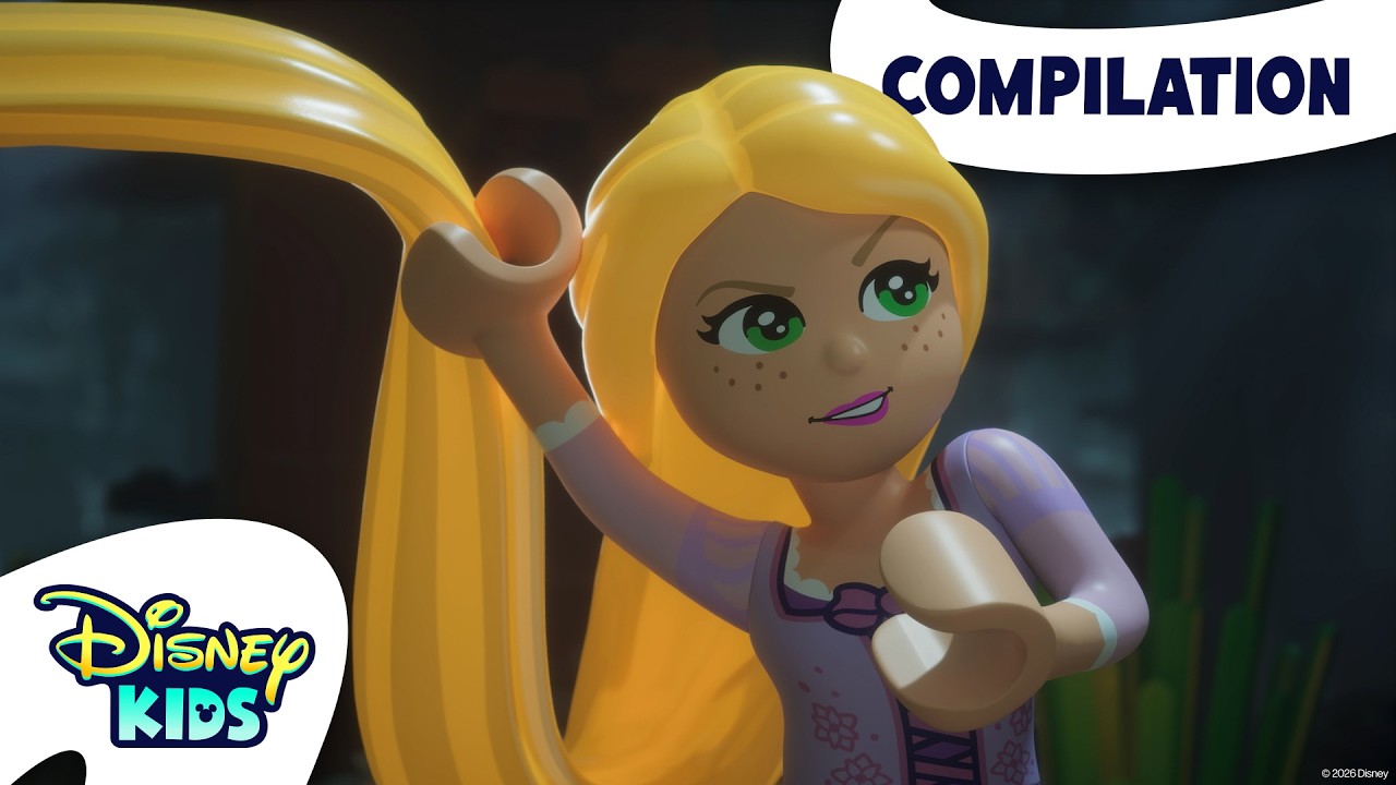 Miniature de la vidéo LEGO Princesses Face Gaston's Challenges 👑 | LEGO Disney Princess: The Castle Quest | @disneykids du film LEGO Disney Princesse : Les aventures au Château