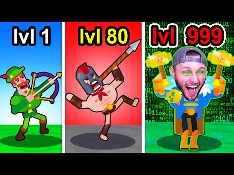 Challenged My Friends To A Tournament (Bowmaster)