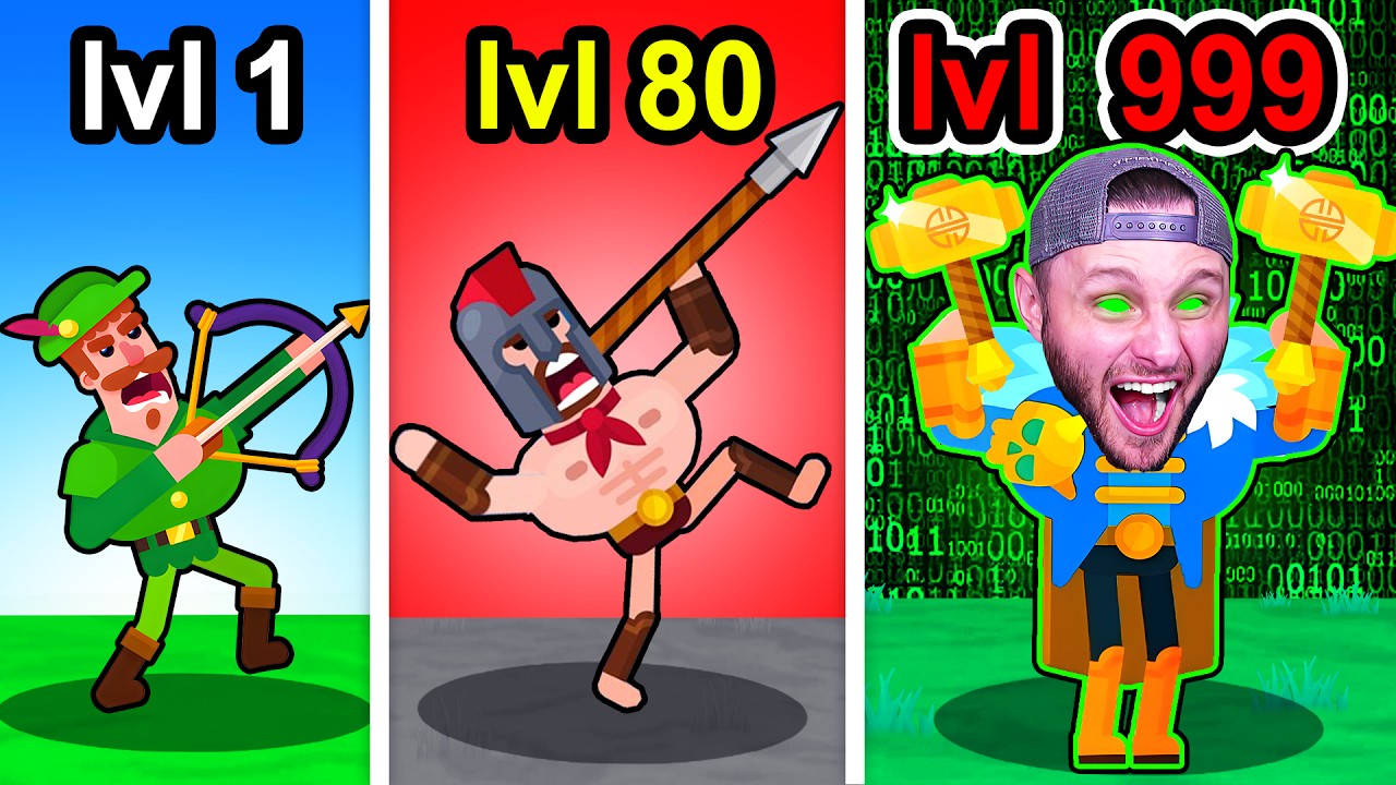 Challenged My Friends To A Tournament (Bowmaster)