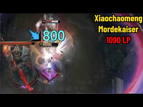 Xiaochaomeng: His Mordekaiser DESTROYING Super Server 1000LP...