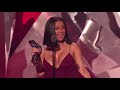 Cardi B Acceptance Speech - Best New Artist | 2018 iHeartRadio Music Awards