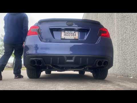 2020 WRX Blox racing muffler delete