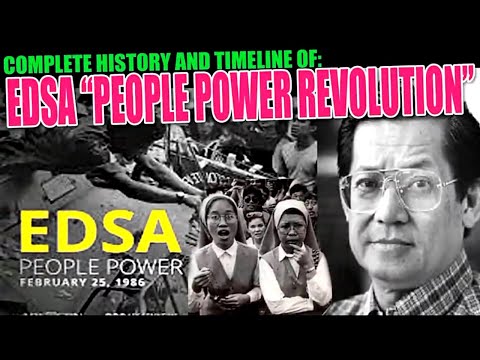 HISTORY OF EDSA 1986 COMPLETE TIMELINE