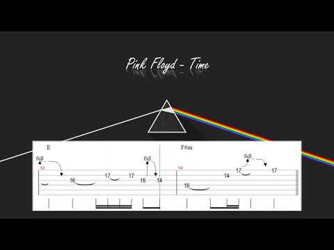 Pink Floyd - Time (HQ) / Solo Backing Track (w/ Tab & Vocals) (2019) (320kbit/s)
