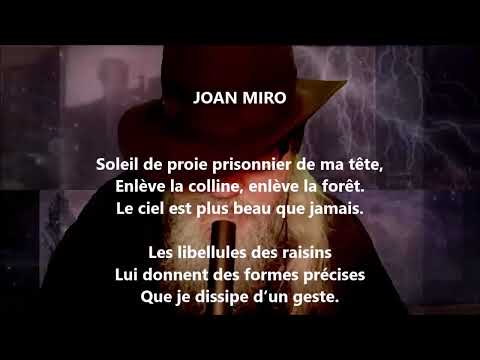 Joan Miro - Paul Éluard lu par Yvon Jean