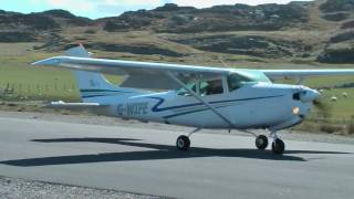 preview picture of video 'Cessna 182 (G-WIFE) Colonsay Spring 2009'