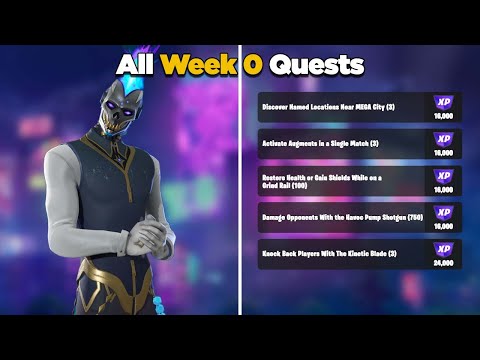 Fortnite All Week 0 Season Quests Guide - Chapter 4 Season 2
