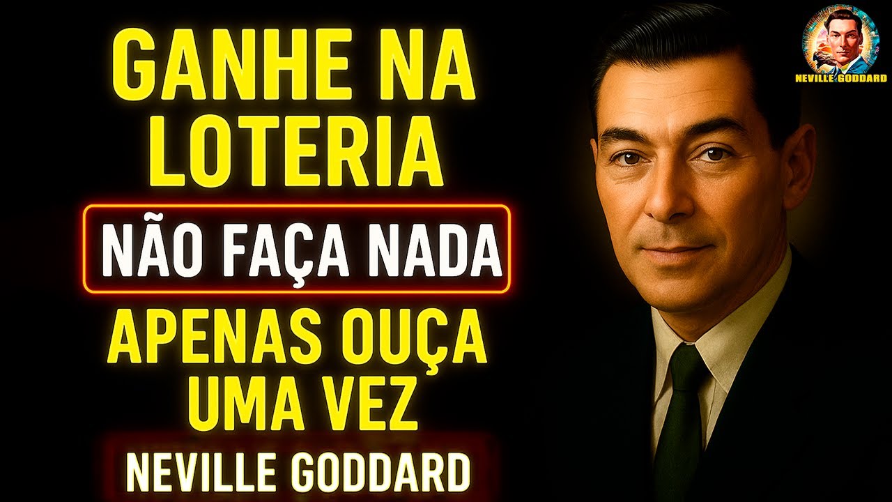 Win the Lottery Without Doing Anything, Just Listen Once – Neville Goddard | Powerful Teachings