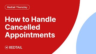How to Handle Cancelled Appointments