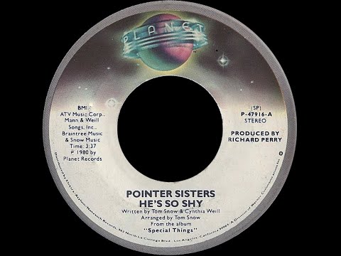 Pointer Sisters ~ He's So Shy 1980 Soul Purrfection Version