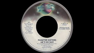 Pointer Sisters ~ He&#39;s So Shy 1980 Soul Purrfection Version