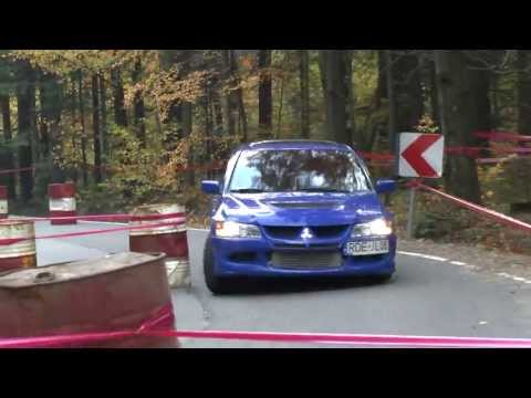 Andrzej Dykas / W. Ulak - Mitsubishi Lancer EVO 8 - KJS Magurski Super OeS Gładyszów 2013-10-13
