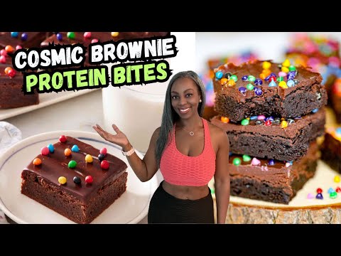 The best Cosmic Brownie Protein Bites | Quick & Healthy Recipe for Fitness