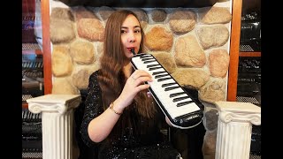 Video thumbnail for SUZSTU32BK - Black Suzuki Study 32 Melodion 32 Key Melodica $69 by Liberty Bellows