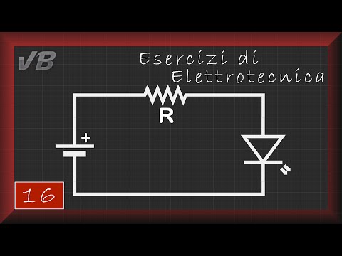 16. Alimentiamo un LED - ESERCIZI DI ELETTROTECNICA