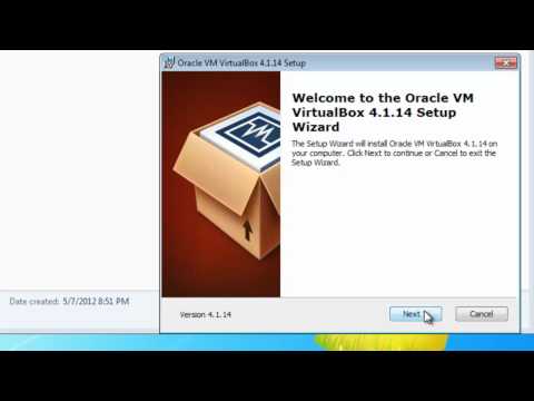 comment installer virtualbox sur windows 7