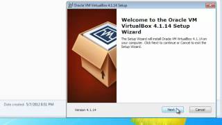 Download and Install VirtualBox in Windows 7