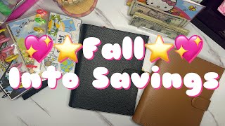 💖⭐️Fall Into Savings 2025⭐️💖 #savingschallenges #norelisbudgets FREE printable savings challenges