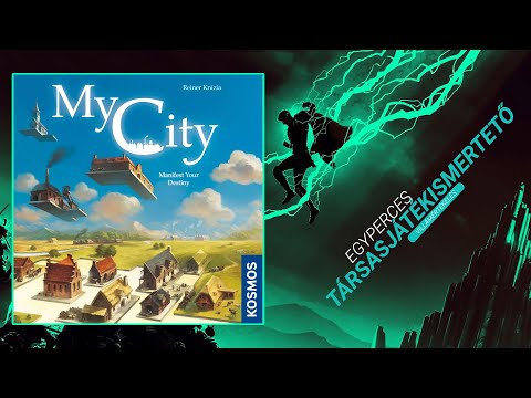 #194. My City | Egyperces társasjátékismertető - Game-Obscura