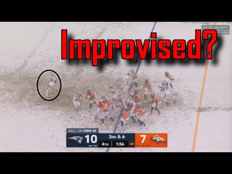 Drake Maye was supposed to hand the ball off on his game-sealing rush (Maybe) | Patriots Vs Broncos