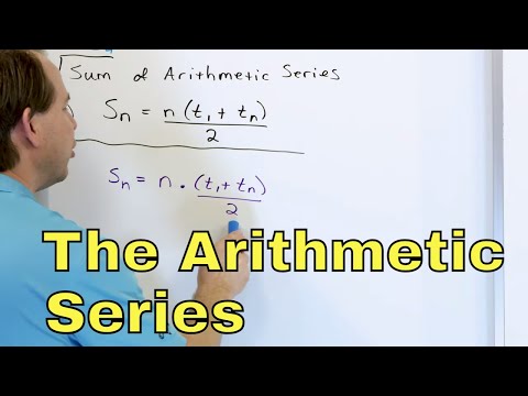 The Arithmetic Series - Part 1 - [14]