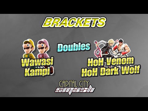 Capital City Smash - Doubles - Wawasi & Kampi vs Dark Wolf & Venom