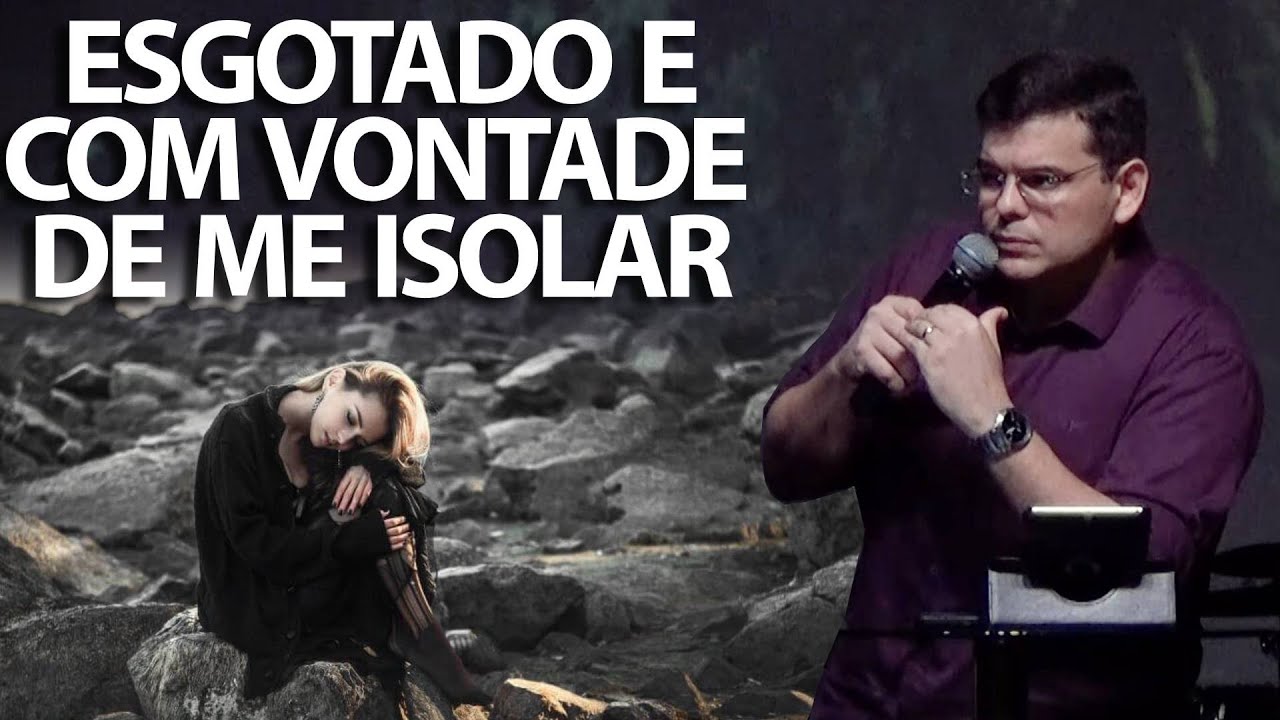 Esgotado e com vontade de me isolar | Hildebrando Cerqueira