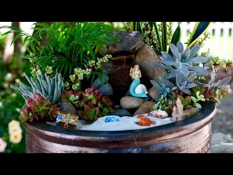 Beach Fairy Garden // Garden Answer