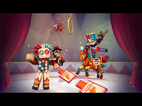 Circus Pixel Pass (clockwork guardian, springy shotgun,Usher,Special throwing knives) - Pixel Gun 3D