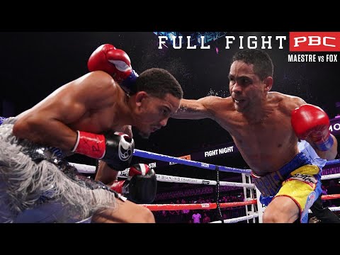 Maestre vs Fox FULL FIGHT: August7. 2021 | PBC on FOX