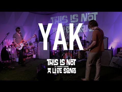 This Is Not A Live Song Ferarock Sessions - YAK