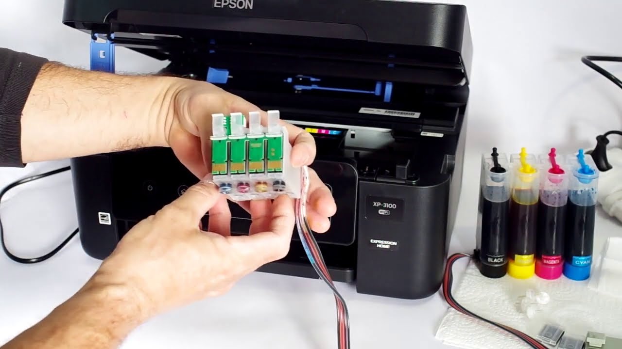 Epson XP-3100 XP-3105 avec le système d'encrage en continu, CISS système