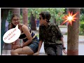 देख ले पीछे से उंगली मत कर देना Prank On Hot Girl Mo