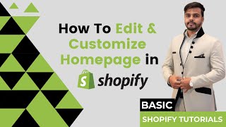 Shopify | How To Edit & Customize Home Page Shopify | Shopify Dawn Theme Customization