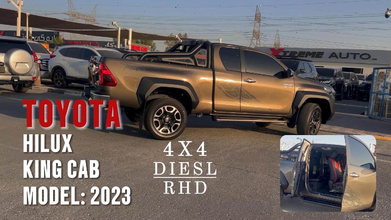 تويوتا هيلوكس 4X4 DIESEL 2.8L KING CAB (Export Only) video