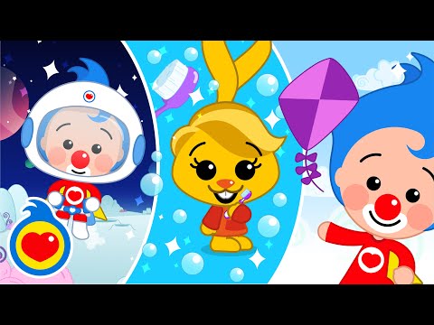 🔴 3 Capítulos de Plim Plim ♫ Al Espacio Exterior ﻿/ Dientes Brillantes / Cometas en el Aire