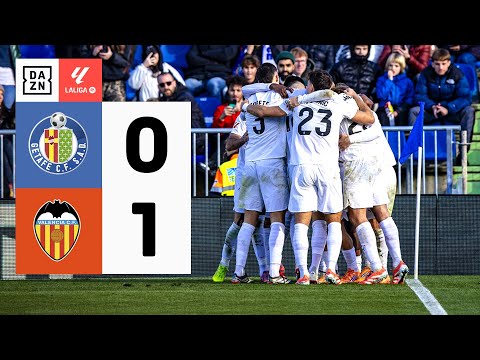 Resumen Getafe vs Valencia Jornada 20
