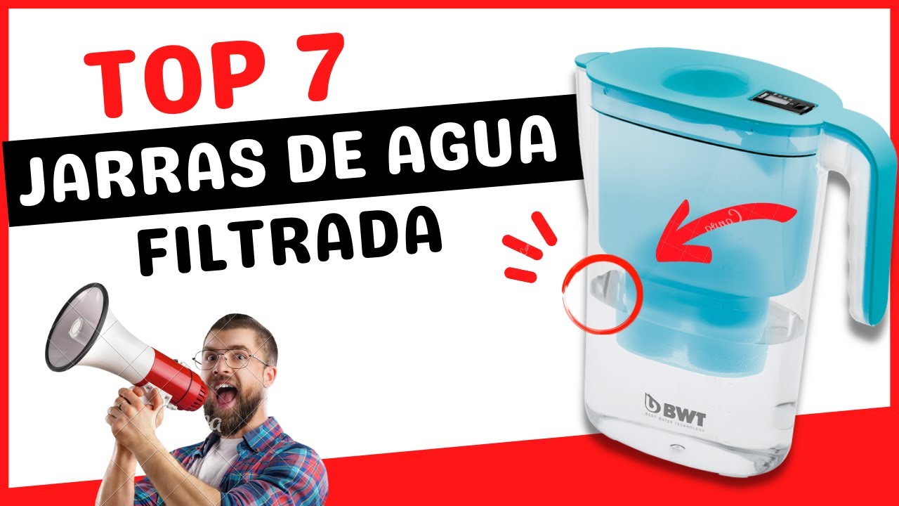 Top 7💥 Mejores Jarras de agua filtrada✅
