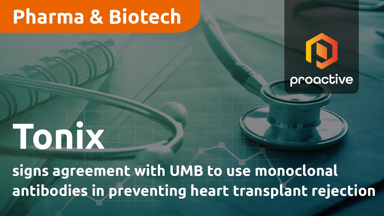 Tonix signs agreement with UMB to use monoclonal antibodies in preventing heart transplant rejection