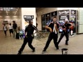Cool Dancer In The Subway Station